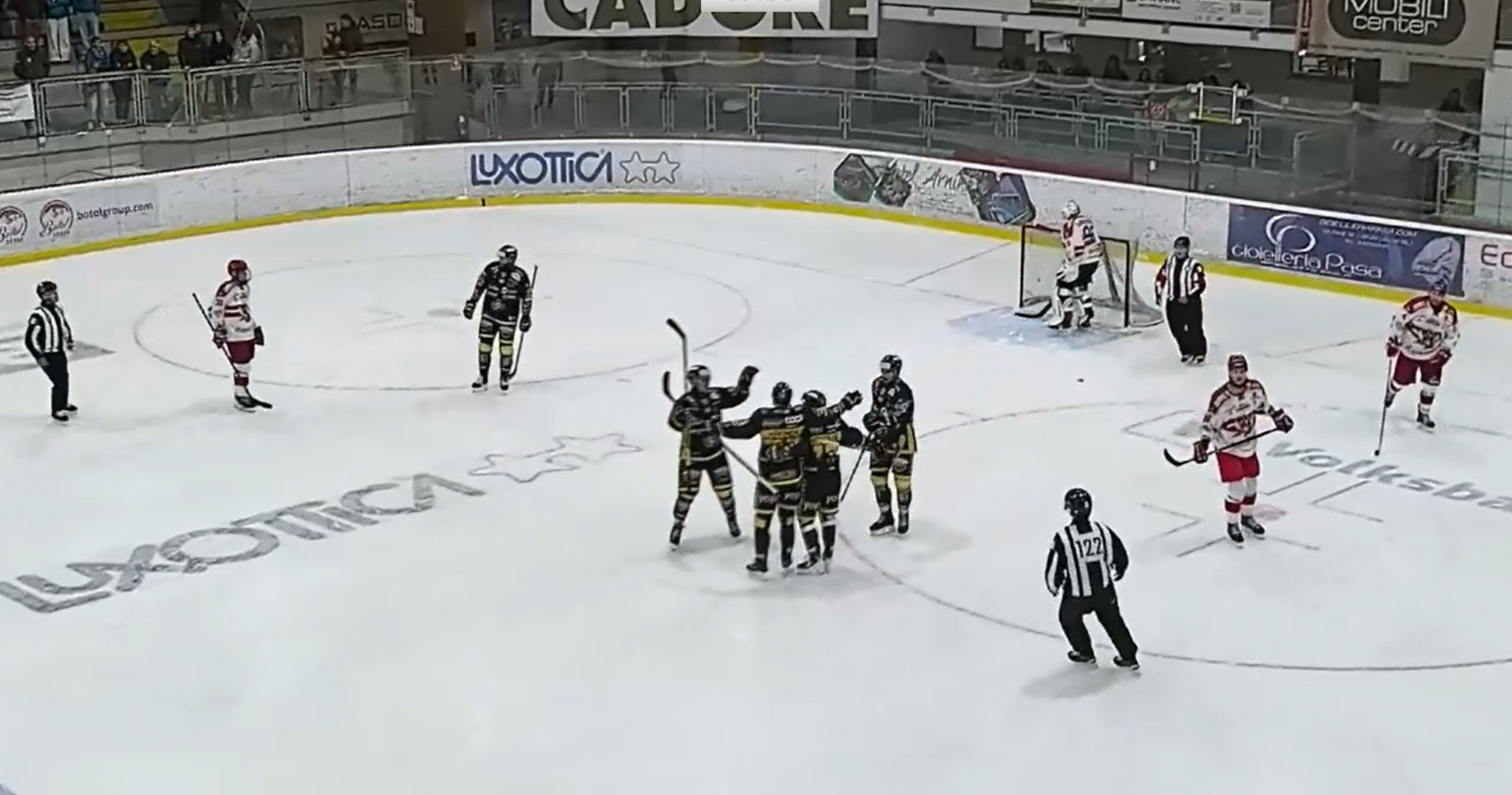 Civette rapaci: Mastini travolti 6-1 dall’Alleghe