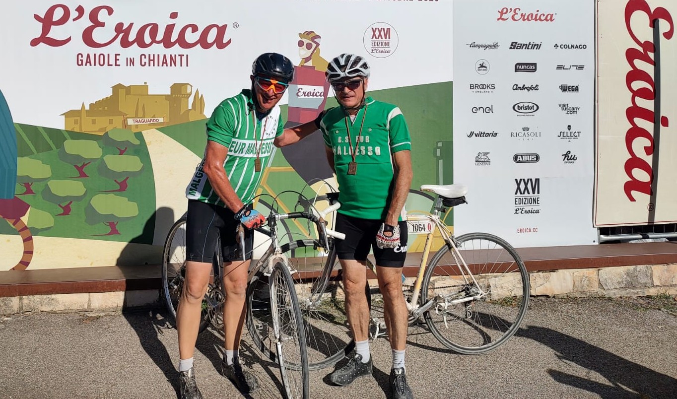Marc Franzetti all’Eroica di Gaiole in Chianti: 209km per il Parkinson e per la solidarietà