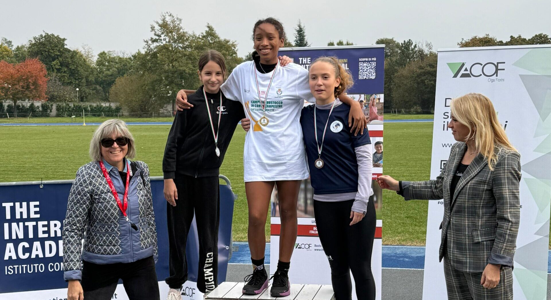 Grande Entusiasmo e partecipazione alla Corsa Campestre delle Scuole Medie di Busto Arsizio
