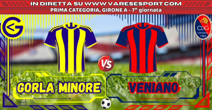 Gorla Minore - Veniano diretta testuale
