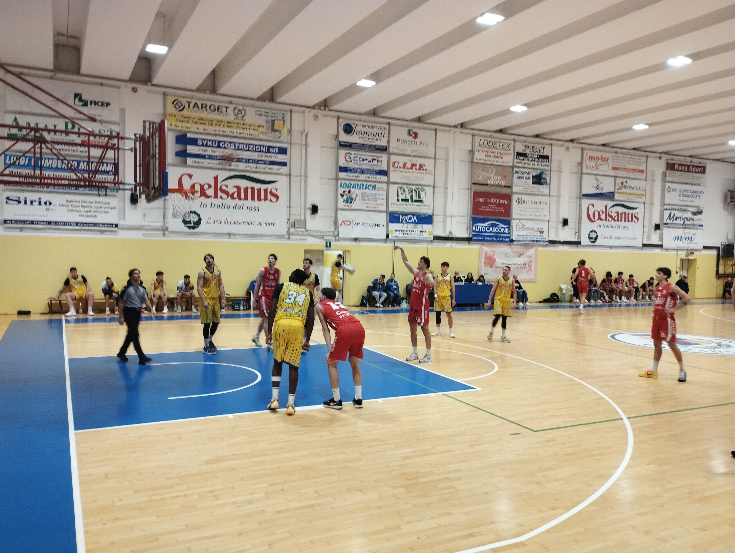 Una graffiante Gazzada vince il derby con il Campus: 86-73