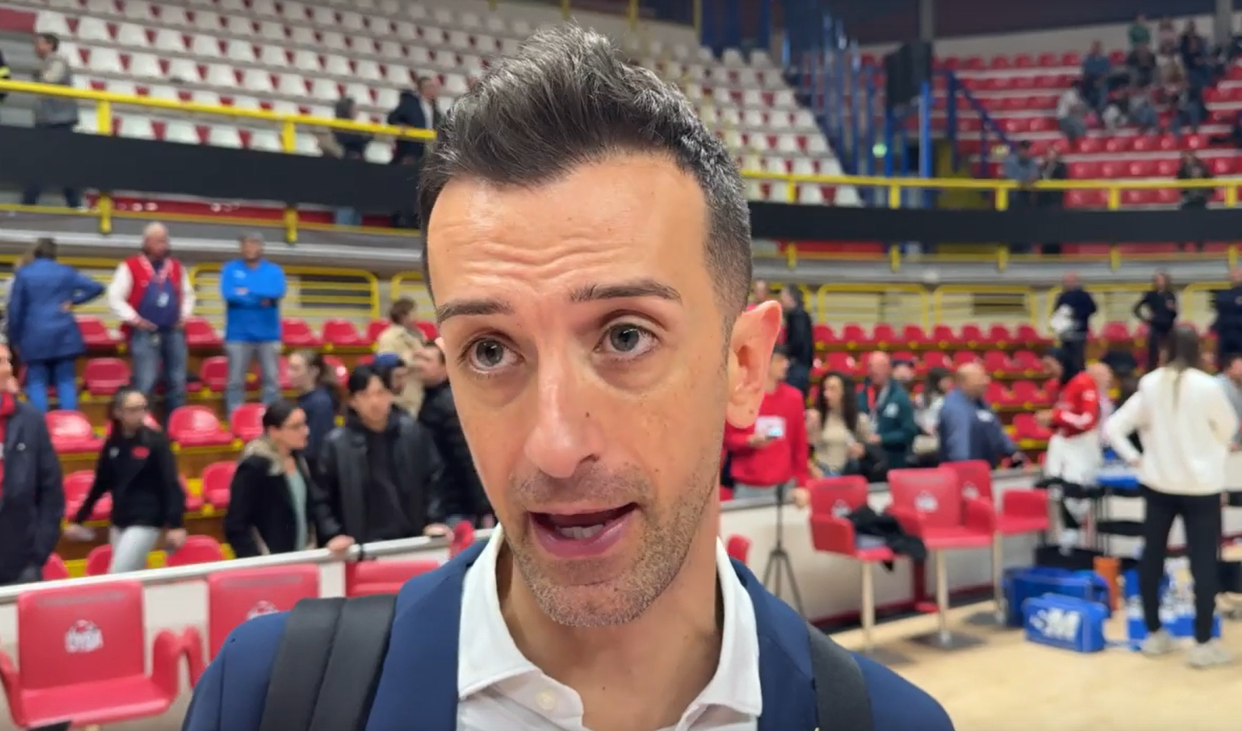 Barbolini: “Squadra pronta a crescere e migliorare”. Santarelli: “Sfida dura: Busto è partito forte”