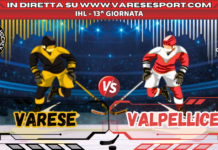 Varese – Valpellice in diretta