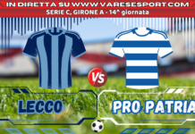 Lecco – Pro Patria, la diretta