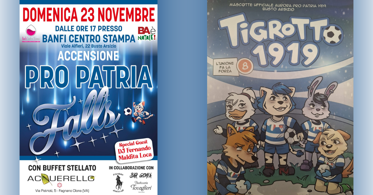 Il Tigrotto 1919 accende il Natale in anticipo. Ottava edizione del fumetto in distribuzione