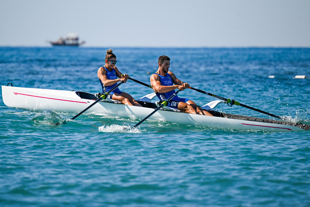Italia pronta ai Mondiali di Beach Sprint: Federica Cesarini in acqua nel doppio misto