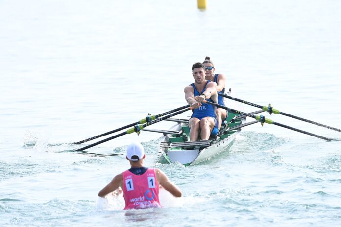doppio misto Ceccarino-Cesarini (ph Canottaggio.orgMaren Derlien)