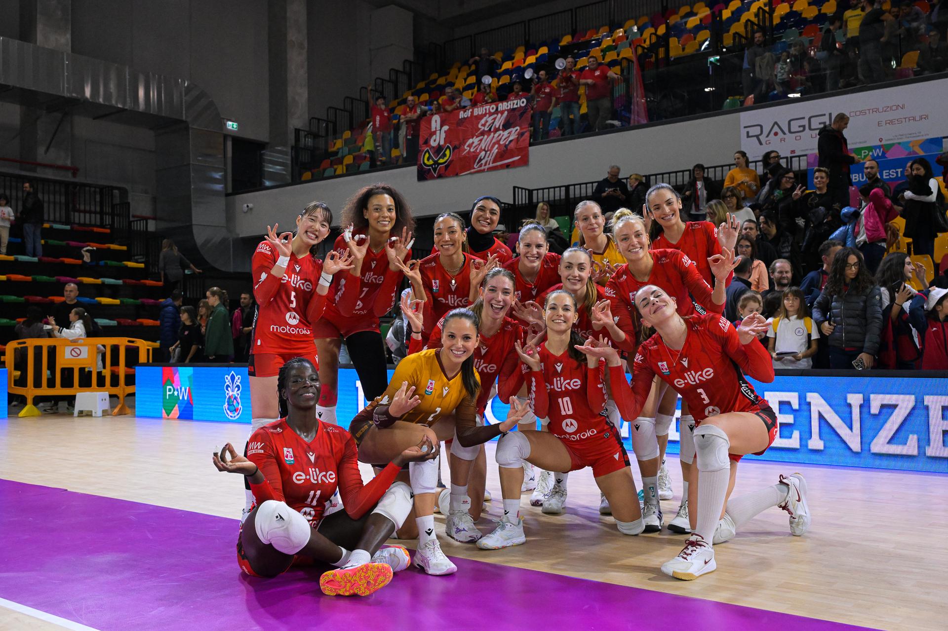 Farfalle in Volo, Bisonti al tappeto: la UYBA vince 3-0
