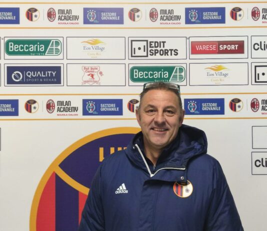 Idee chiare al Luino, Baggiolini: “Soddisfatto, i risultati iniziano ad arrivare. Punto di riferimento”