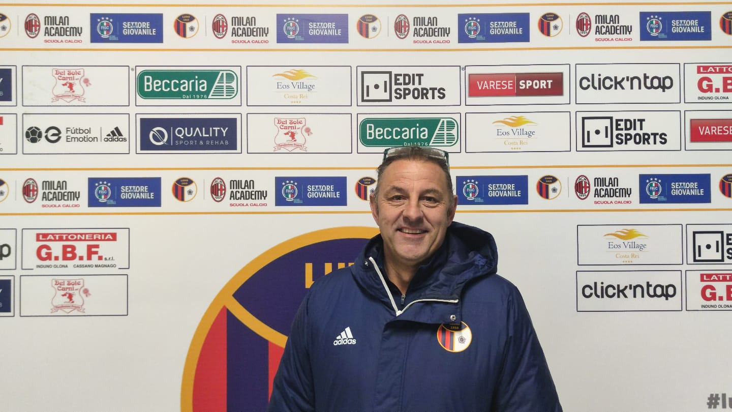 Idee chiare al Luino, Baggiolini: “Soddisfatto, i risultati iniziano ad arrivare. Punto di riferimento”