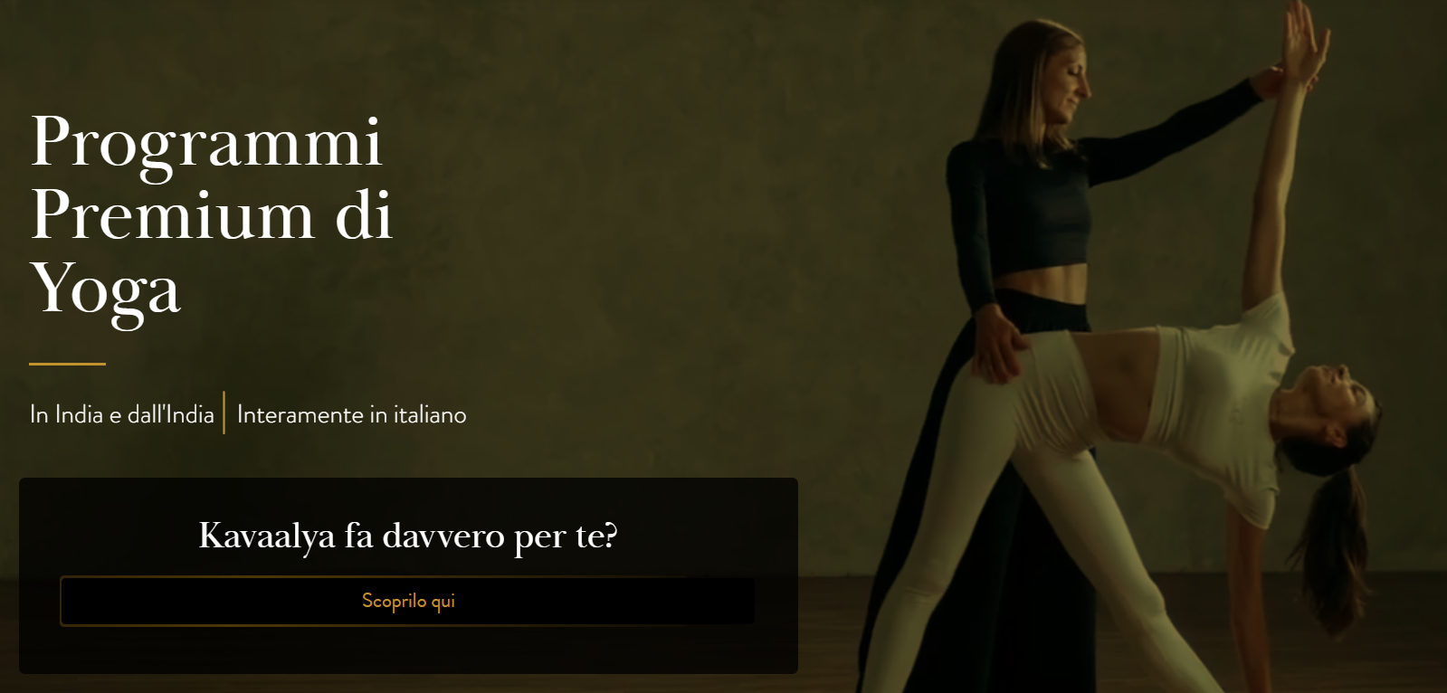 Il potere dello Yoga nella scuola online Kavaalya
