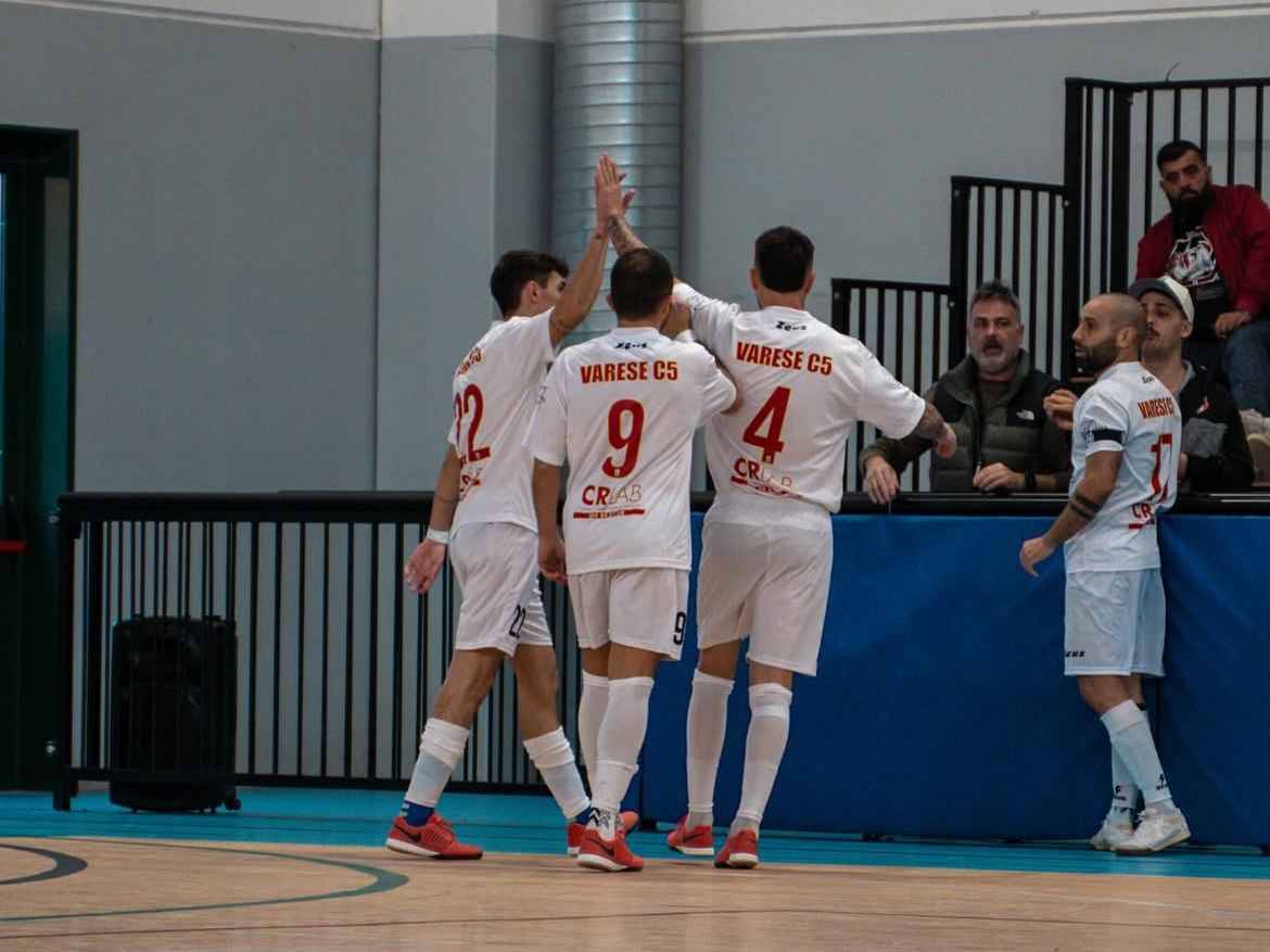 Il Varese C5 a gonfie vele, Real Sesto ancora un pareggio, Lonate stoppa la capolista