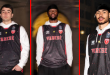 Maglia stellare per la Pallacanestro Varese