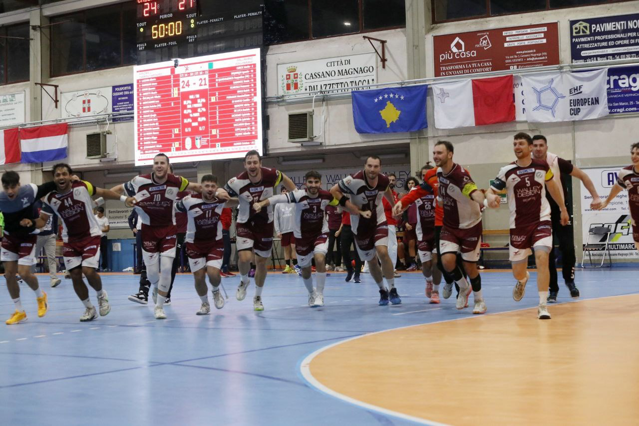 Pallamano Cassano Magnago, la legge del Pala Tacca non fa sconti: Sassari ko 25-16