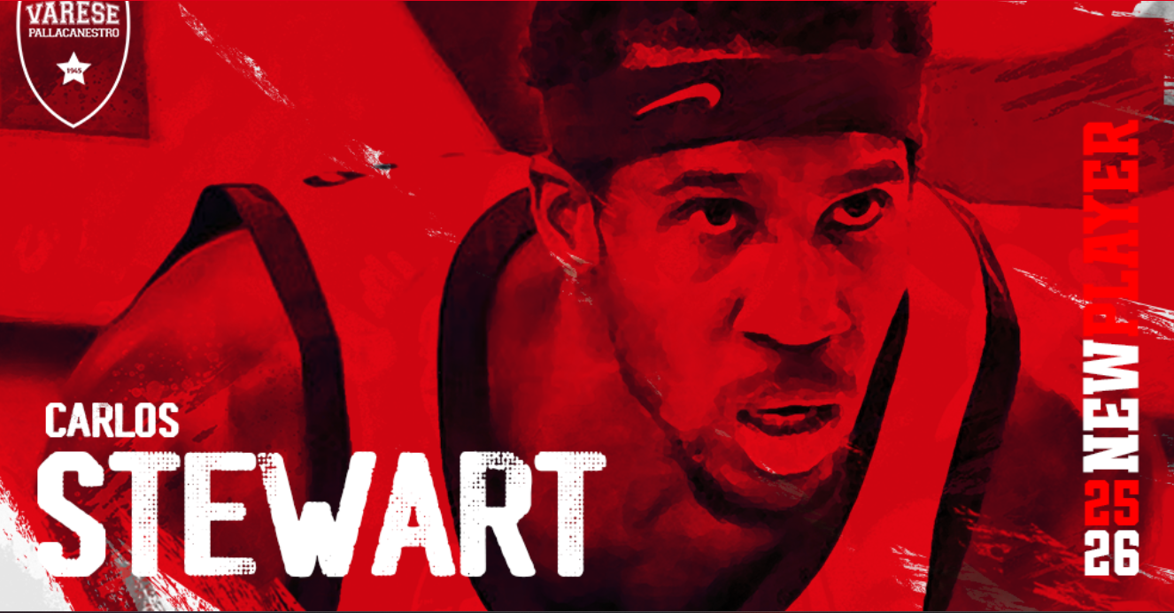 Ufficiale – Stewart è il nuovo playmaker della Pallacanestro Varese