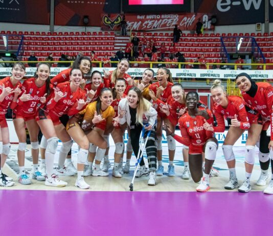 La Uyba riparte: Cuneo battuto 3-0 e sorriso ritrovato