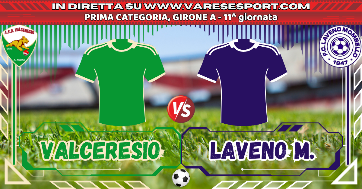 Valceresio-Laveno Mombello diretta testuale