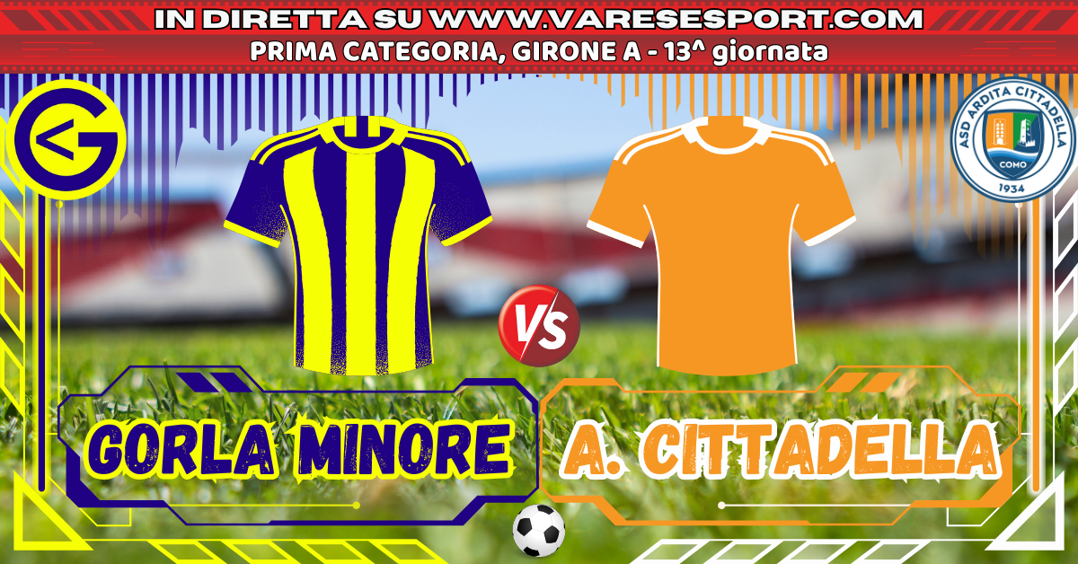 01. Gorla Minore-Ardita Cittadella diretta testuale