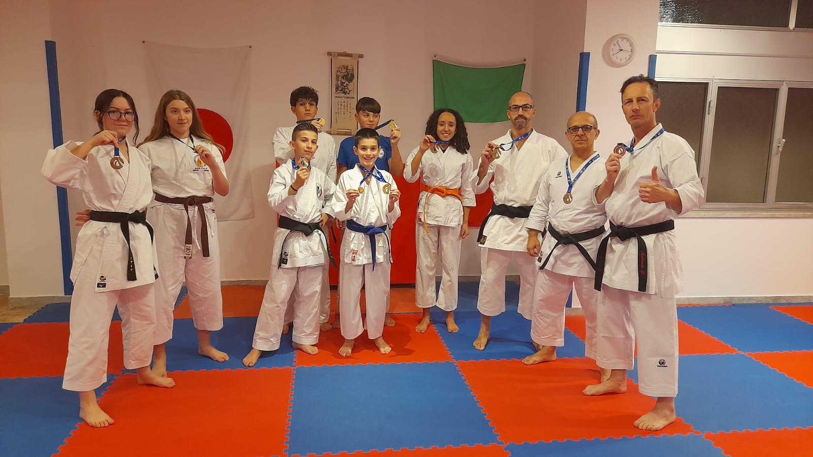 Pioggia di medaglie per la Deaishin Karate Do Varese al Campionato Nazionale ASI