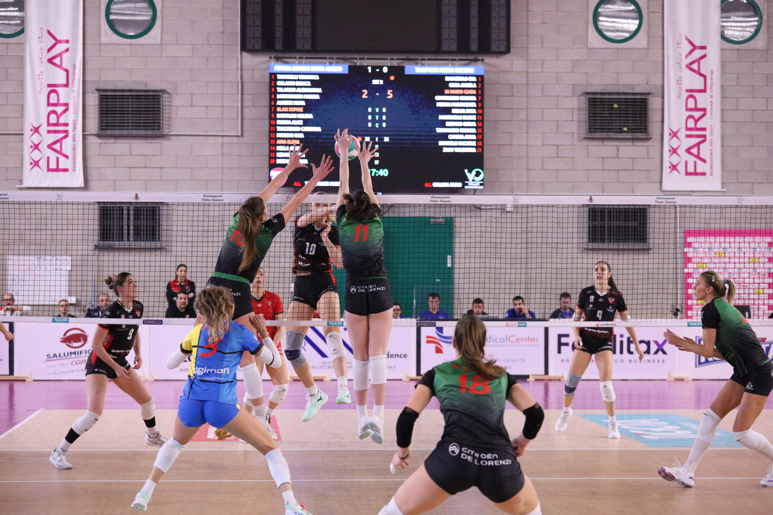 La Futura si ferma a sei: Offanengo ancora fatale, neroverdi vincono 3-2 al tie-break