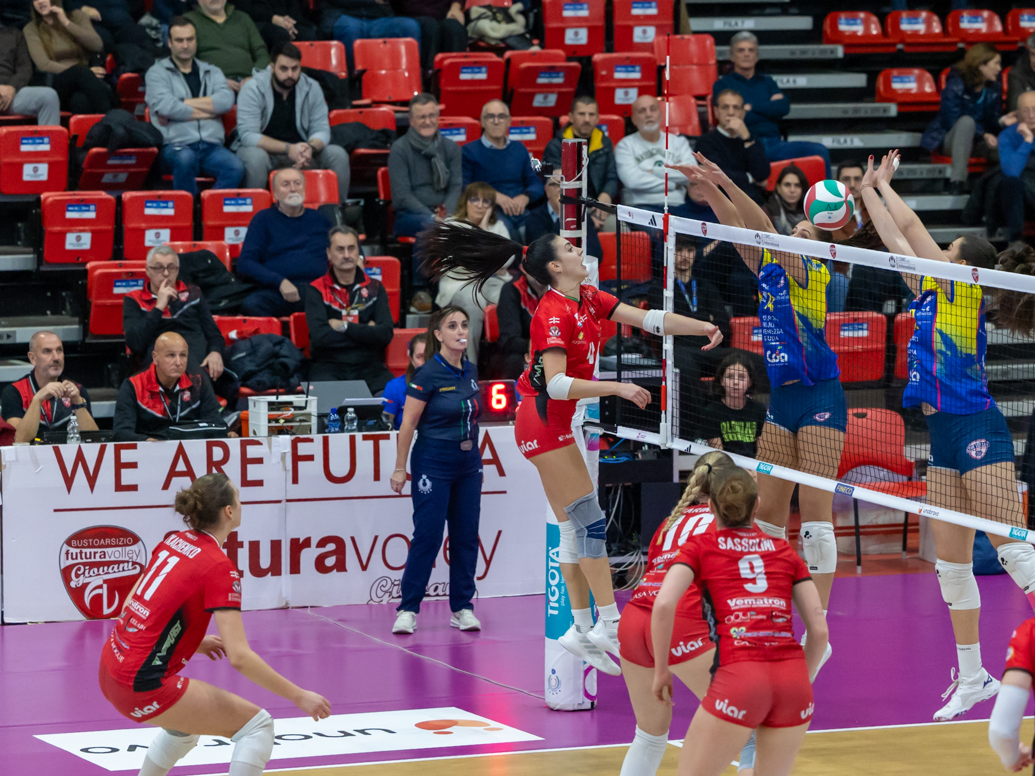 Talmassons travolge 3-0 la Futura Volley