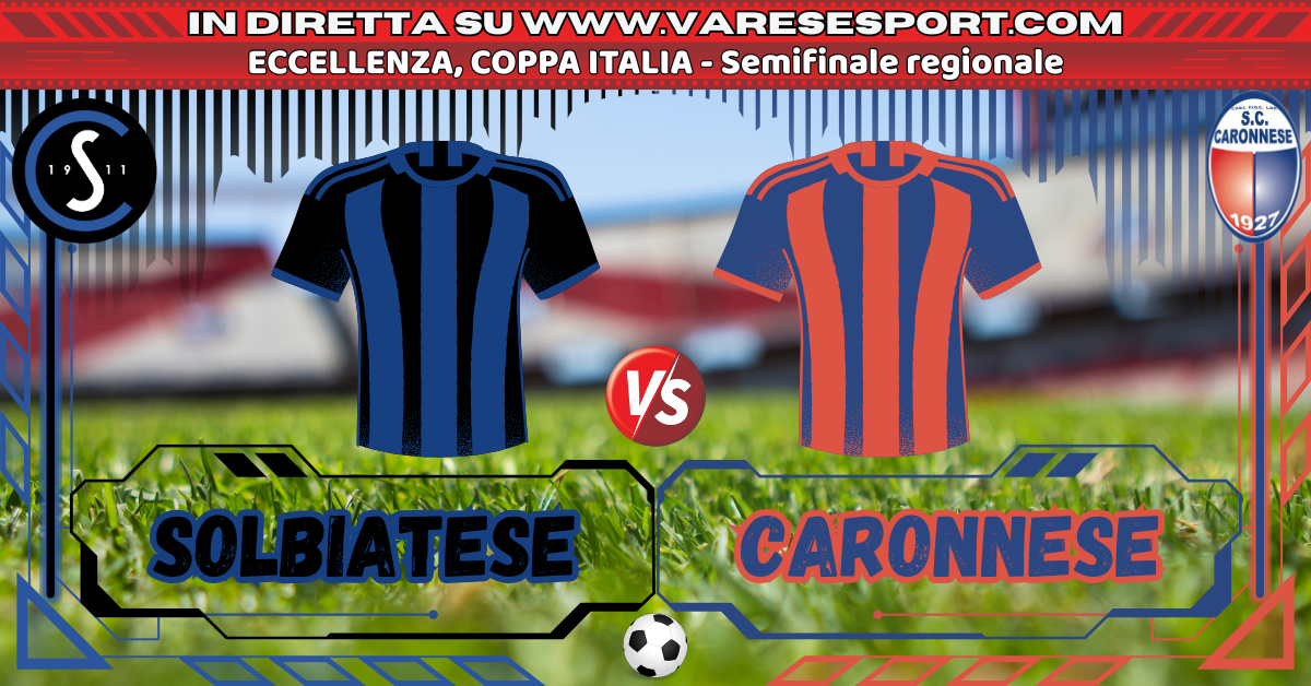 Solbiatese-Caronnese diretta testuale