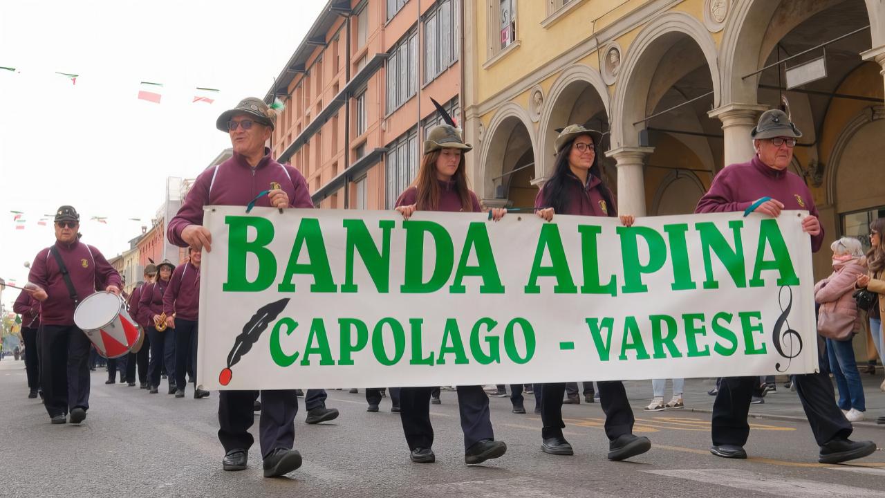La Banda Alpini di Capolago accompagnerà la Fiamma Olimpica a Varese: “Orgogliosi di portare la nostra musica in un evento di rilevanza mondiale”