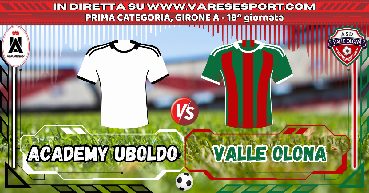 Academy Uboldo – Valle Olona diretta testuale