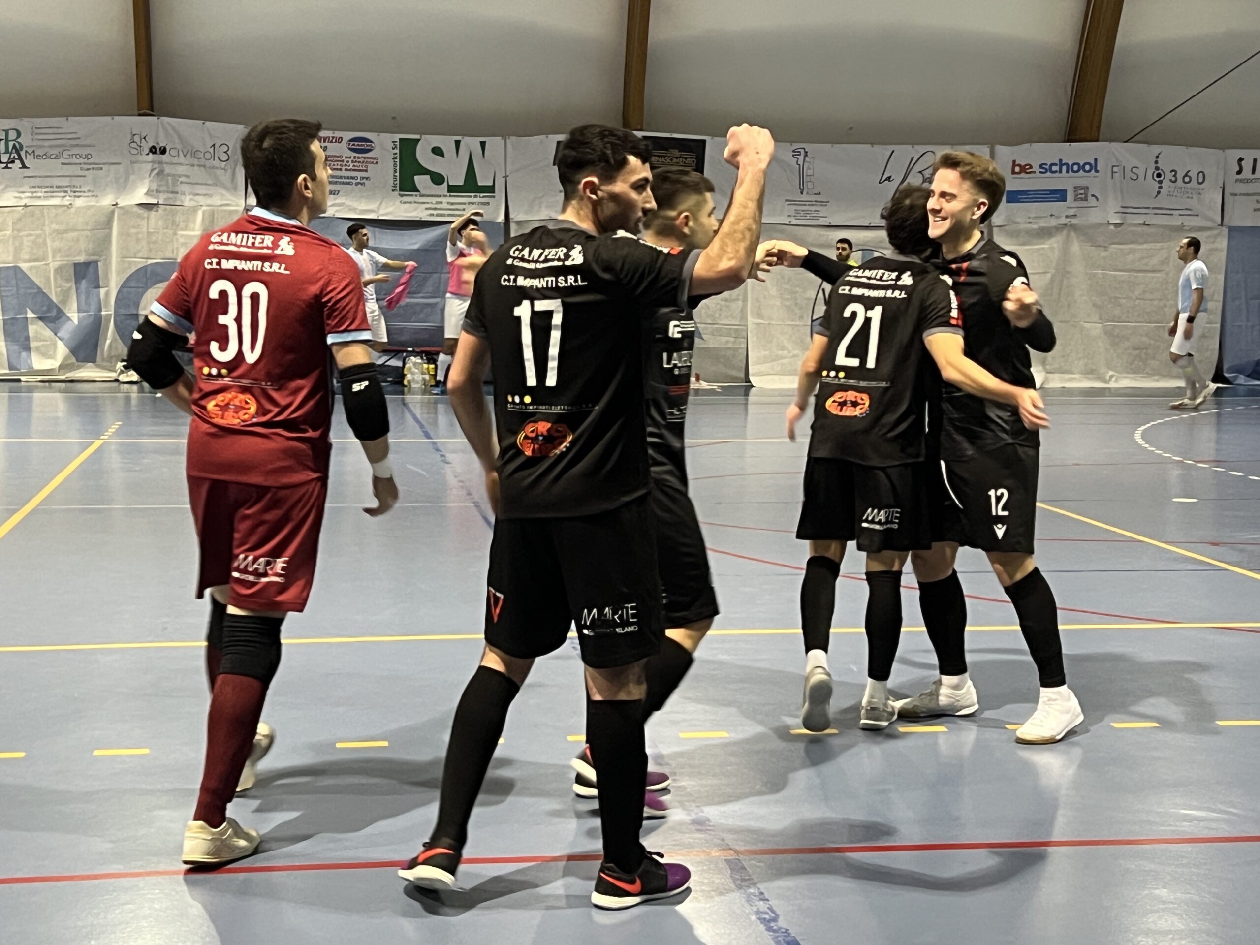 Il Futsal Varese vince e convince, a Vigevano è 6-1. Intini: “Siamo sulla strada giusta”