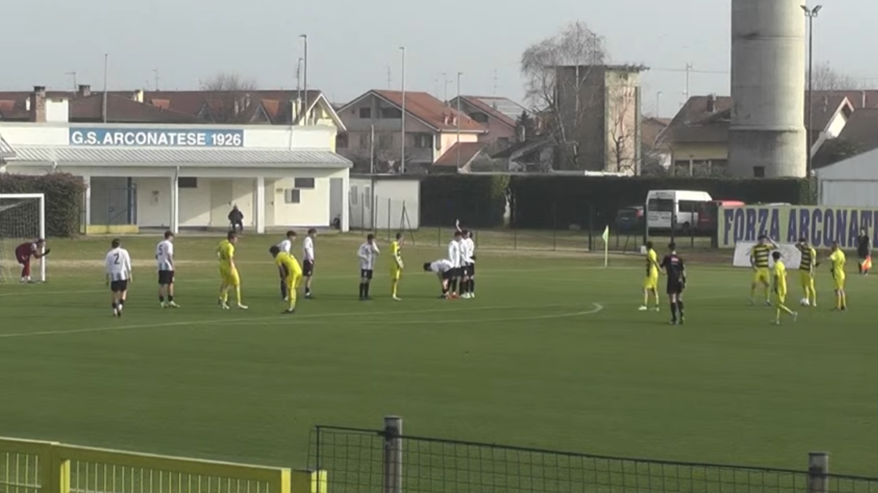 Besnatese, rimonta solo sfiorata: l’Arconatese passa 3-1