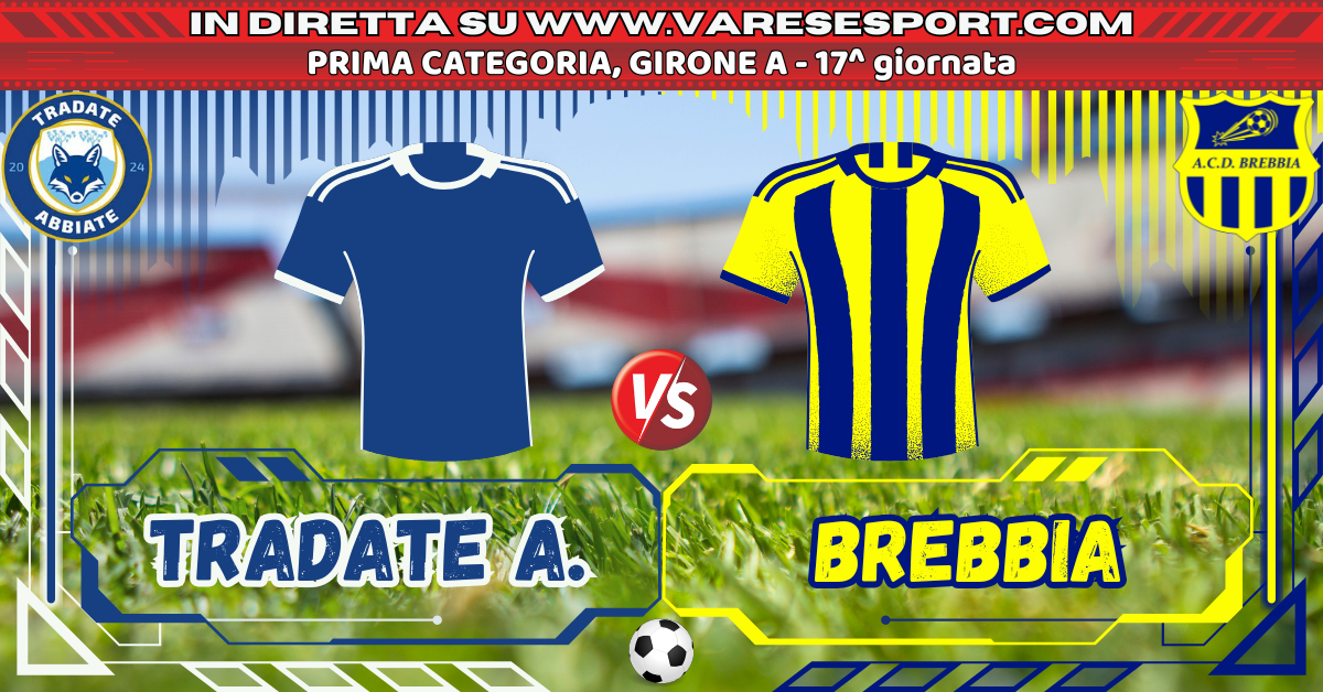 Tradate Abbiate – Brebbia diretta testuale