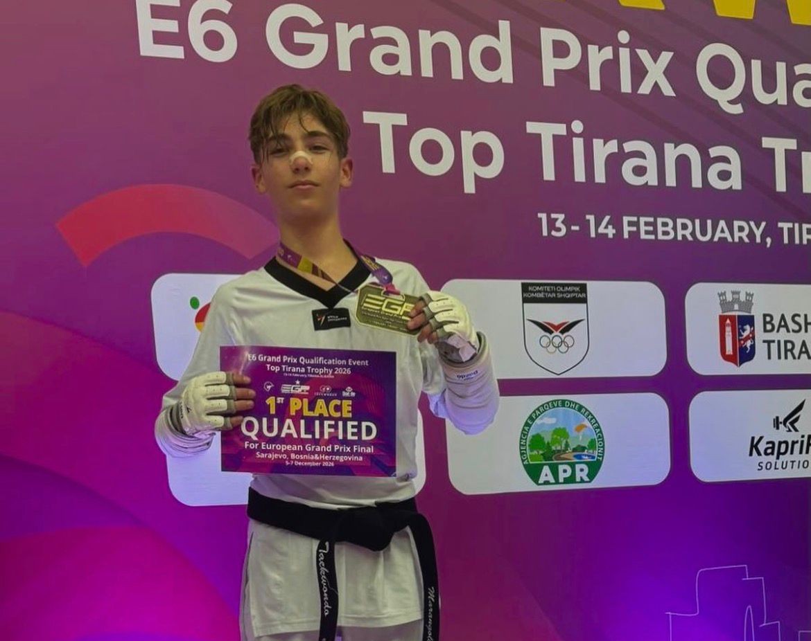 Taekwondo – Christian Marangolo da sogno: oro a Tirana per volare alle finali di Sarajevo