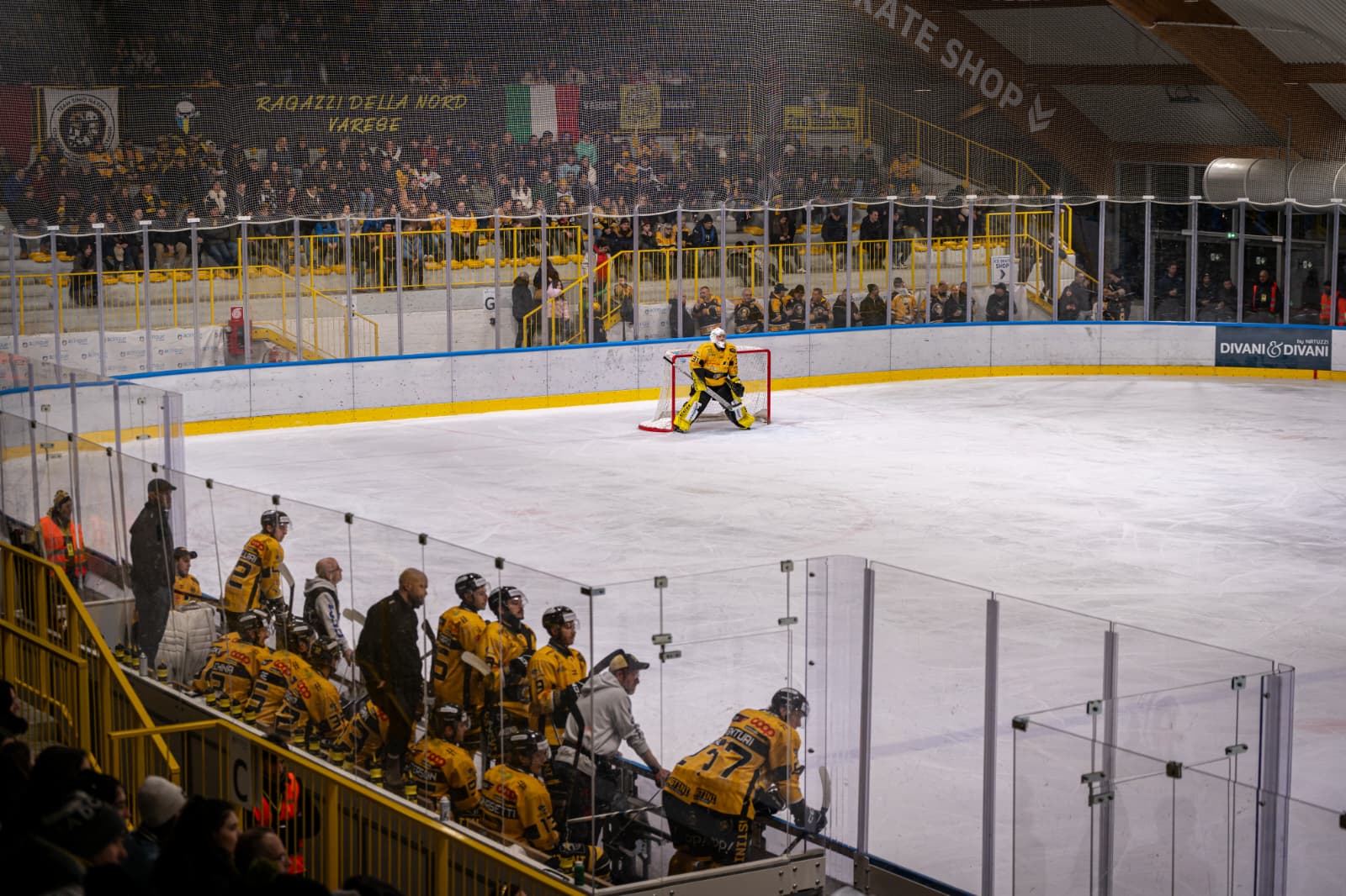 Lucci della ribalta per coach Matikainen: Terzago segna, Pisarenko para e i Mastini superano il Caldaro (1-0)