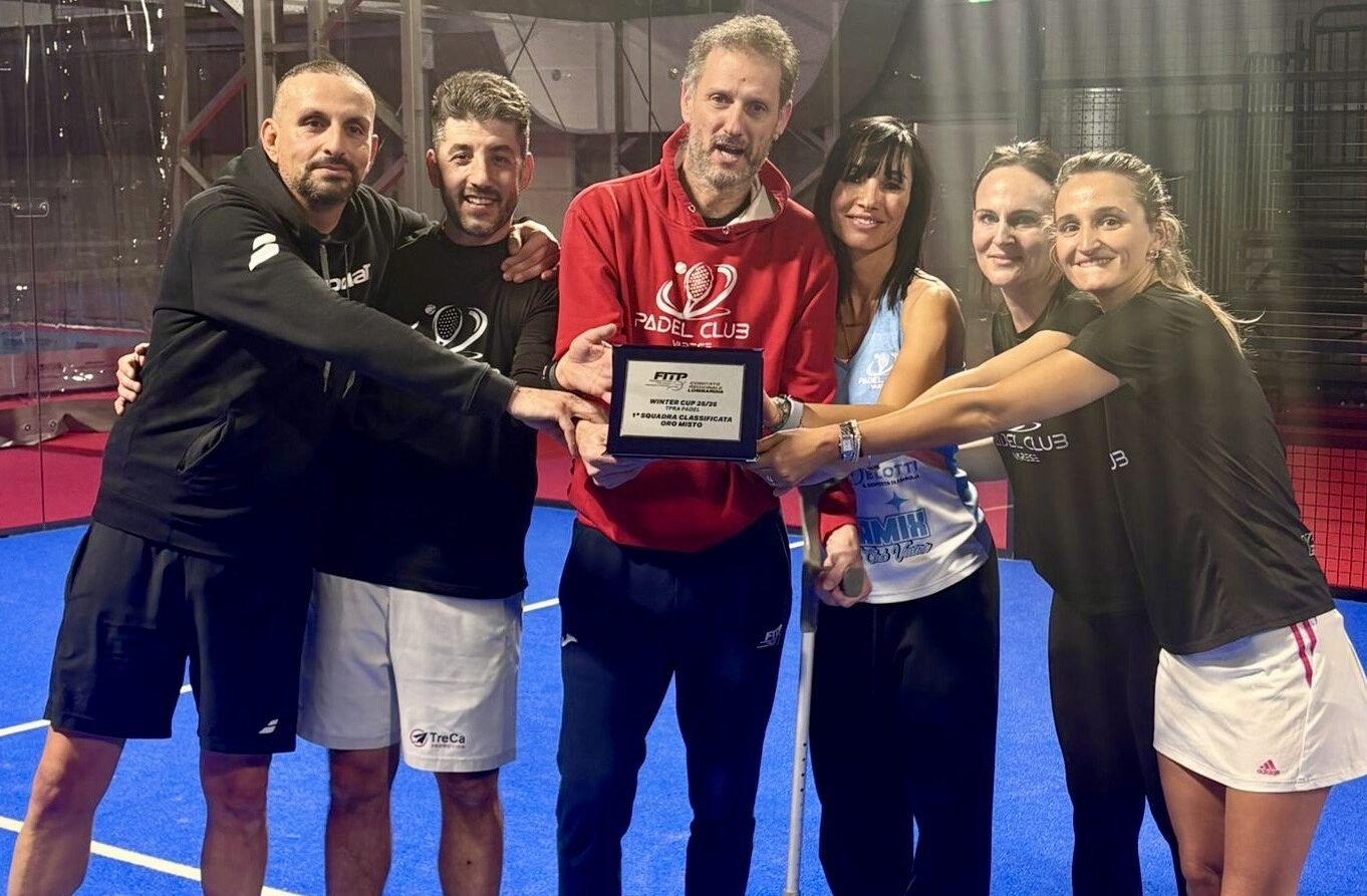Winter Cup Mista, fa festa il Padel Club Varese che si laurea campione regionale