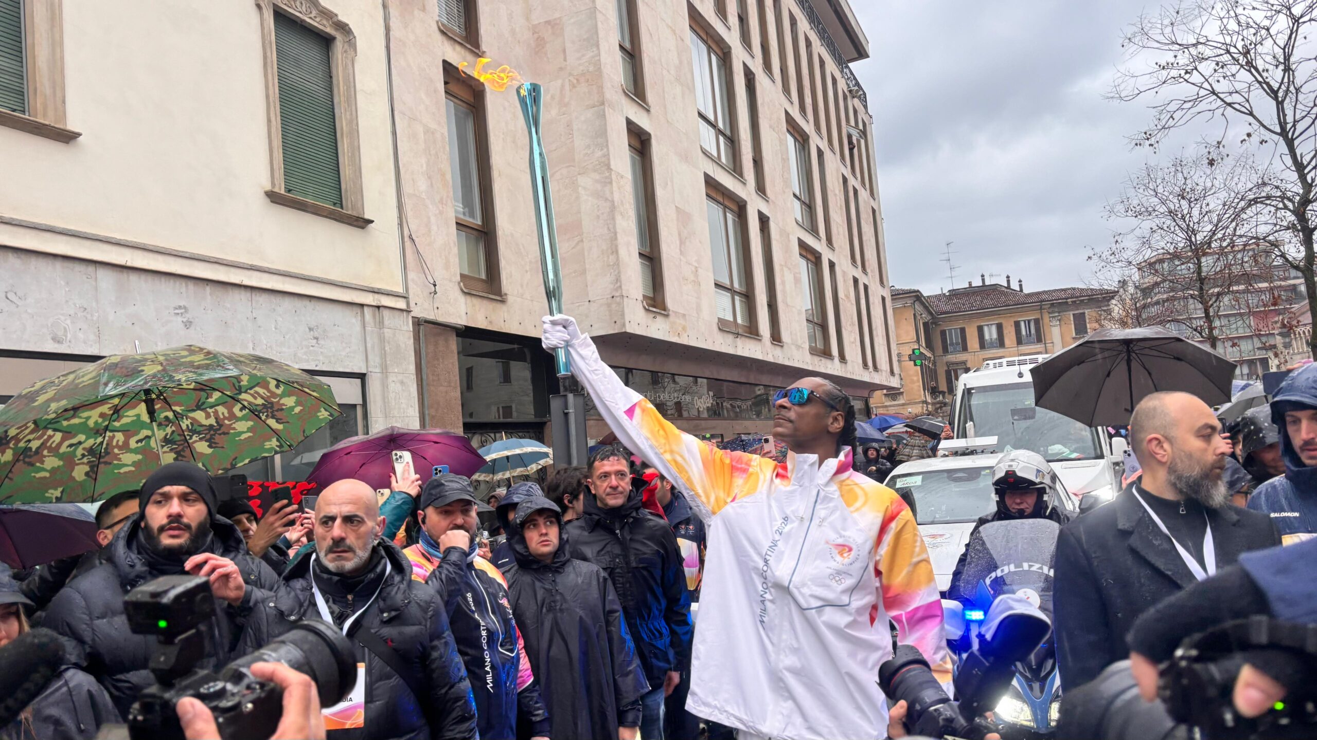 Da Snoop Dog a Ludovica Tomasoni: la Fiamma Olimpica accende Gallarate