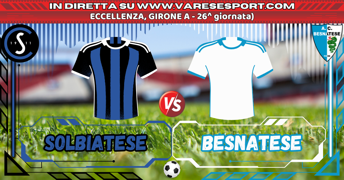 Solbiatese-Sestese diretta testuale