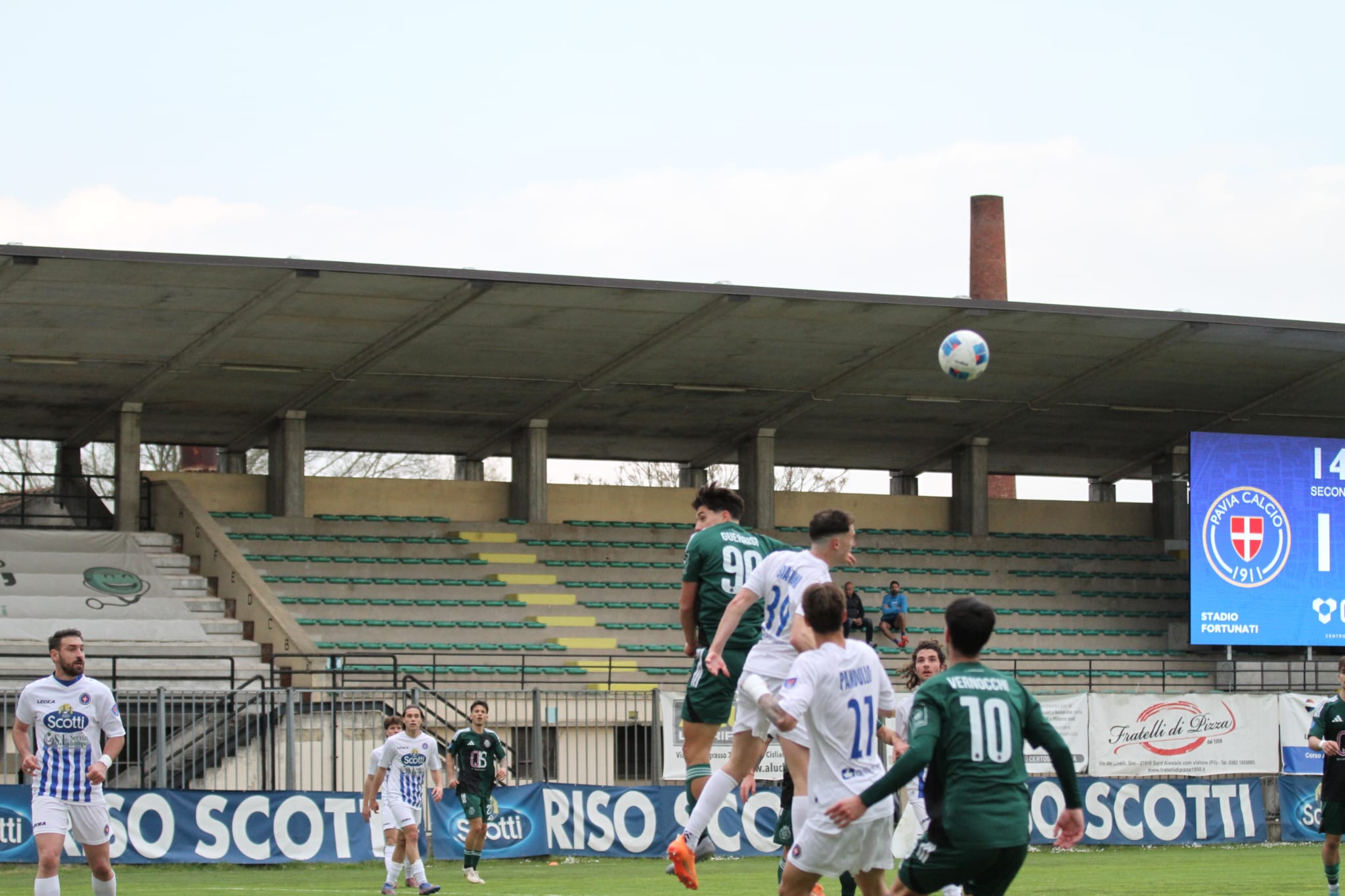La Castellanzese esce sconfitta dalla trasferta di Pavia, 1-0 per i padroni di casa