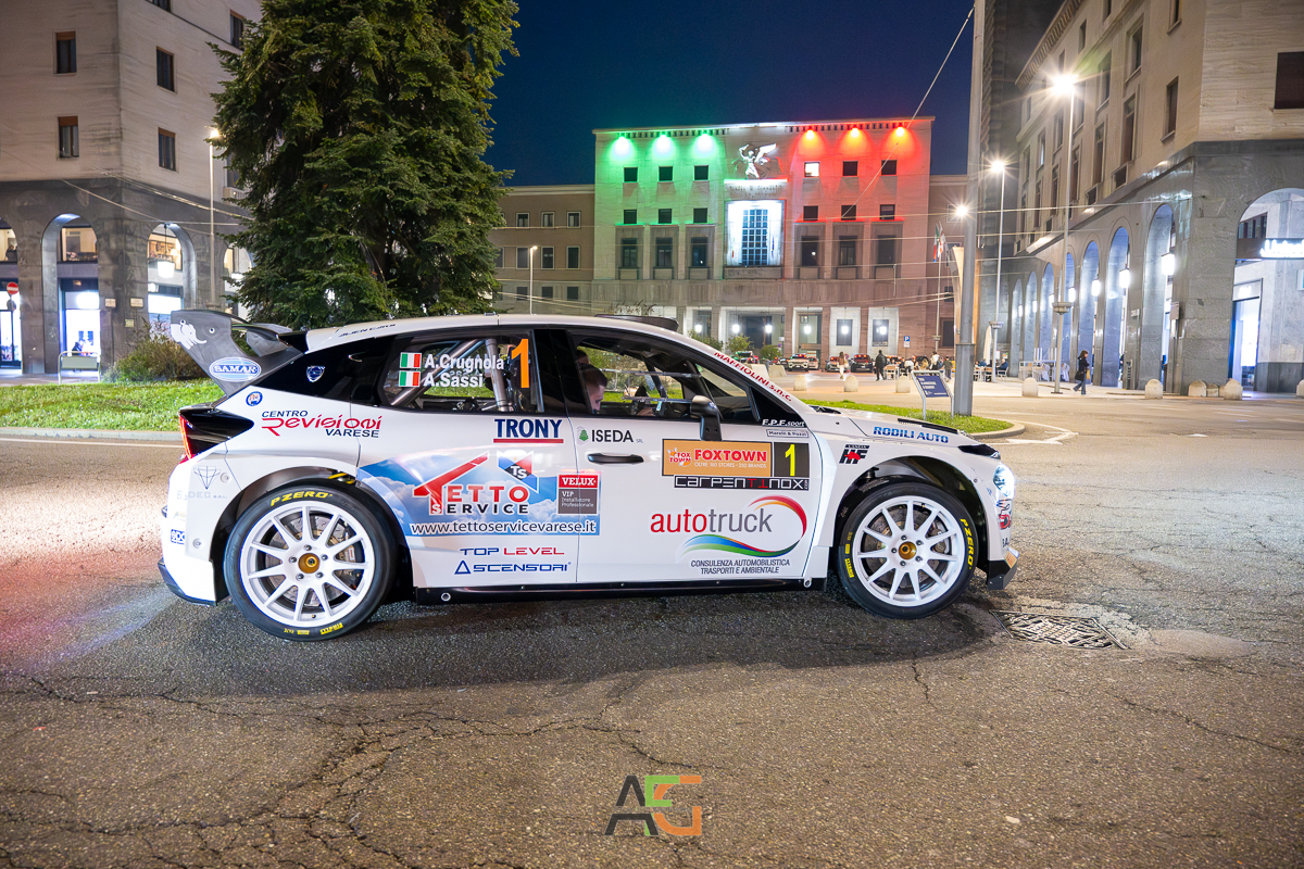 A Varese Crugnola e Sassi su Lancia hanno inaugurato la Lombardia Rally Cup 2026