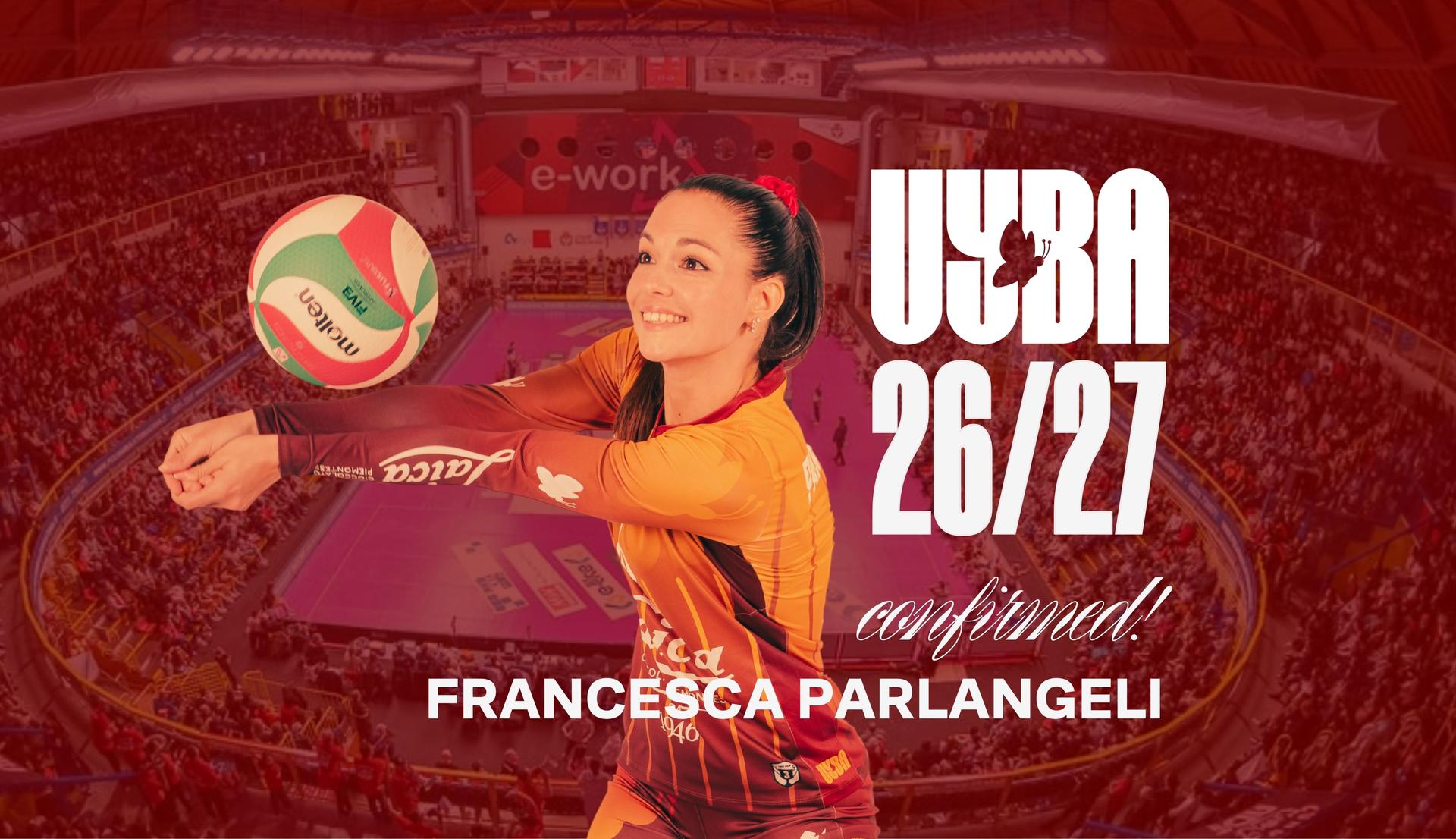 UYBA, confermata Francesca Parlangeli: “Gruppo eccezionale, felice di poter dare ancora il mio contributo”