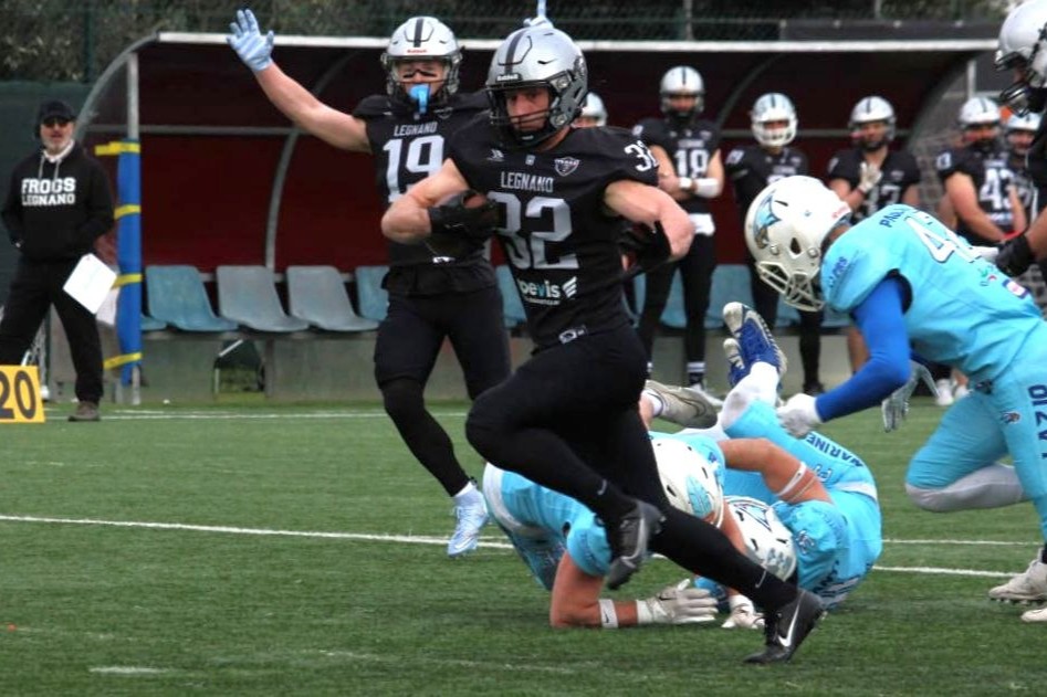 IFL – Frogs Legnano da urlo: rimonta e vittoria a Roma (24-29). Firenze domina, Parma resta imbattuta