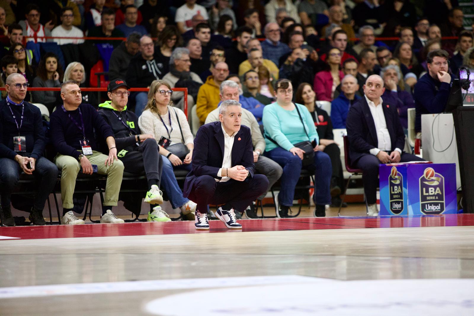 Kastritis: “Con Sassari partita della vita per noi. Vedo la squadra molto concentrata”