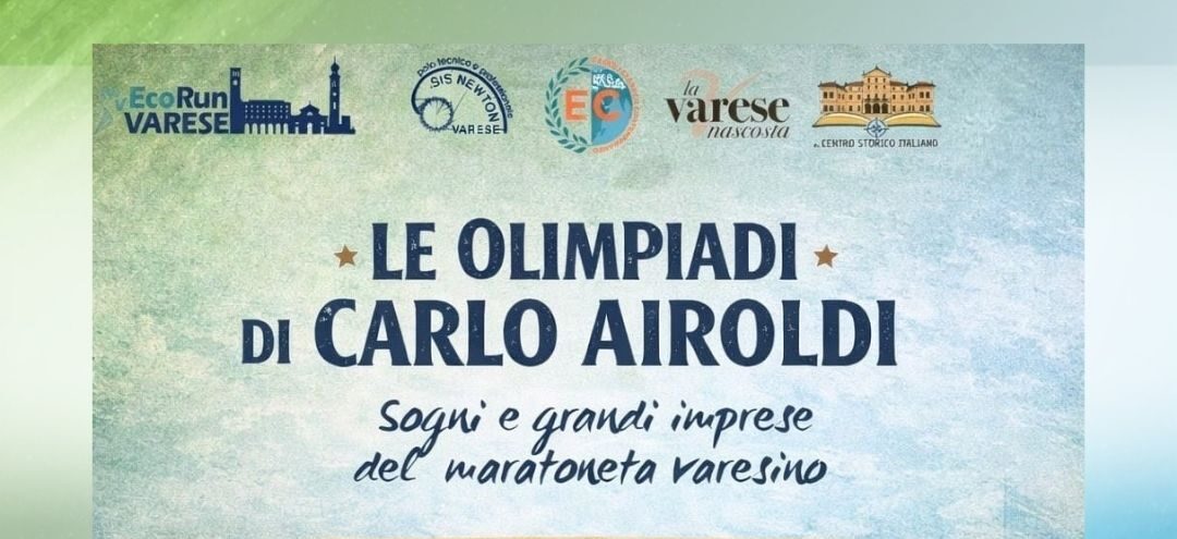 Verso EcoRun Varese 2026 – All’ISIS Newton un incontro sulla figura di Carlo Airoldi