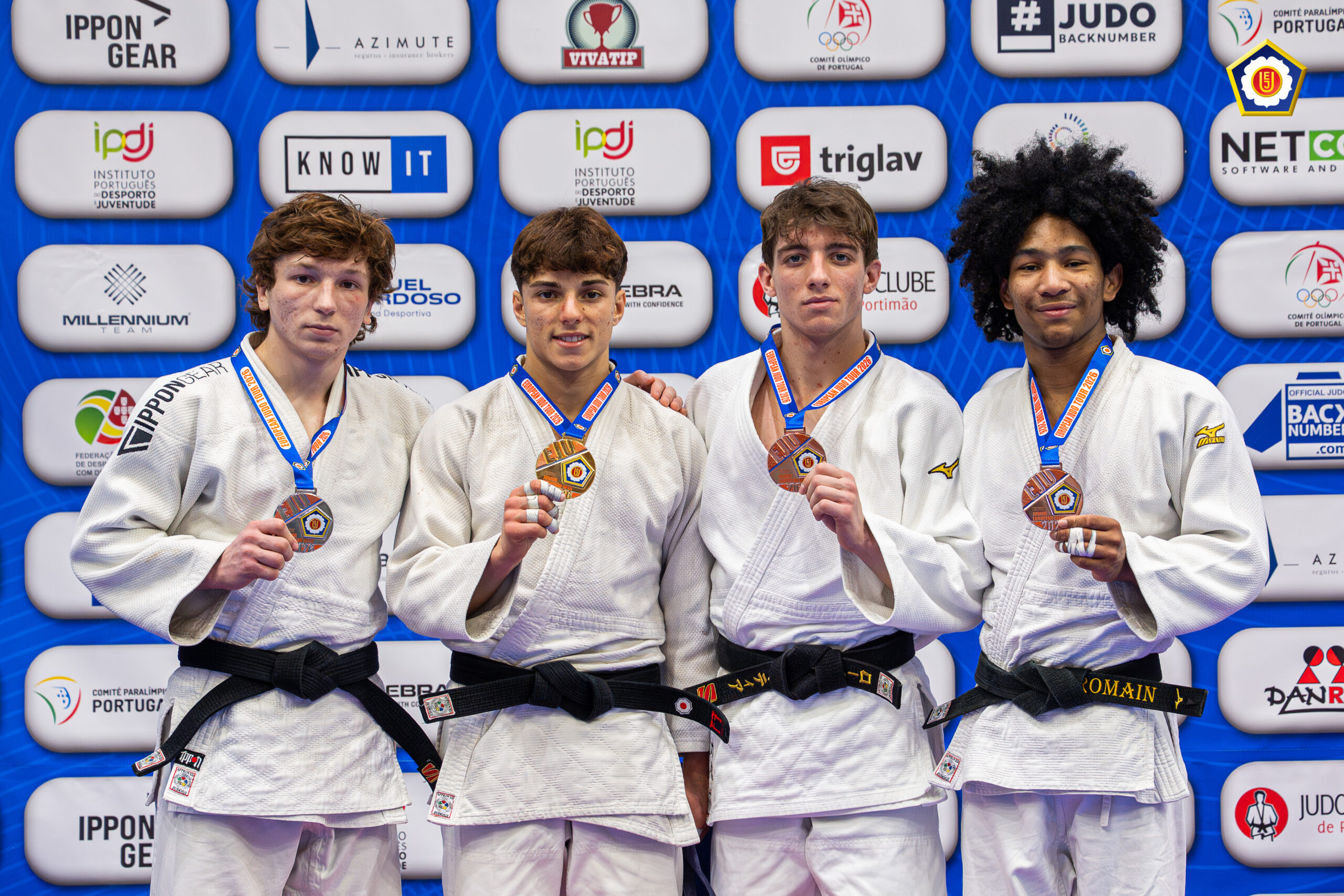 Pellizzaro sul podio a Portimao: bronzo di prestigio in European Cup per il judoka della Robur et Fides