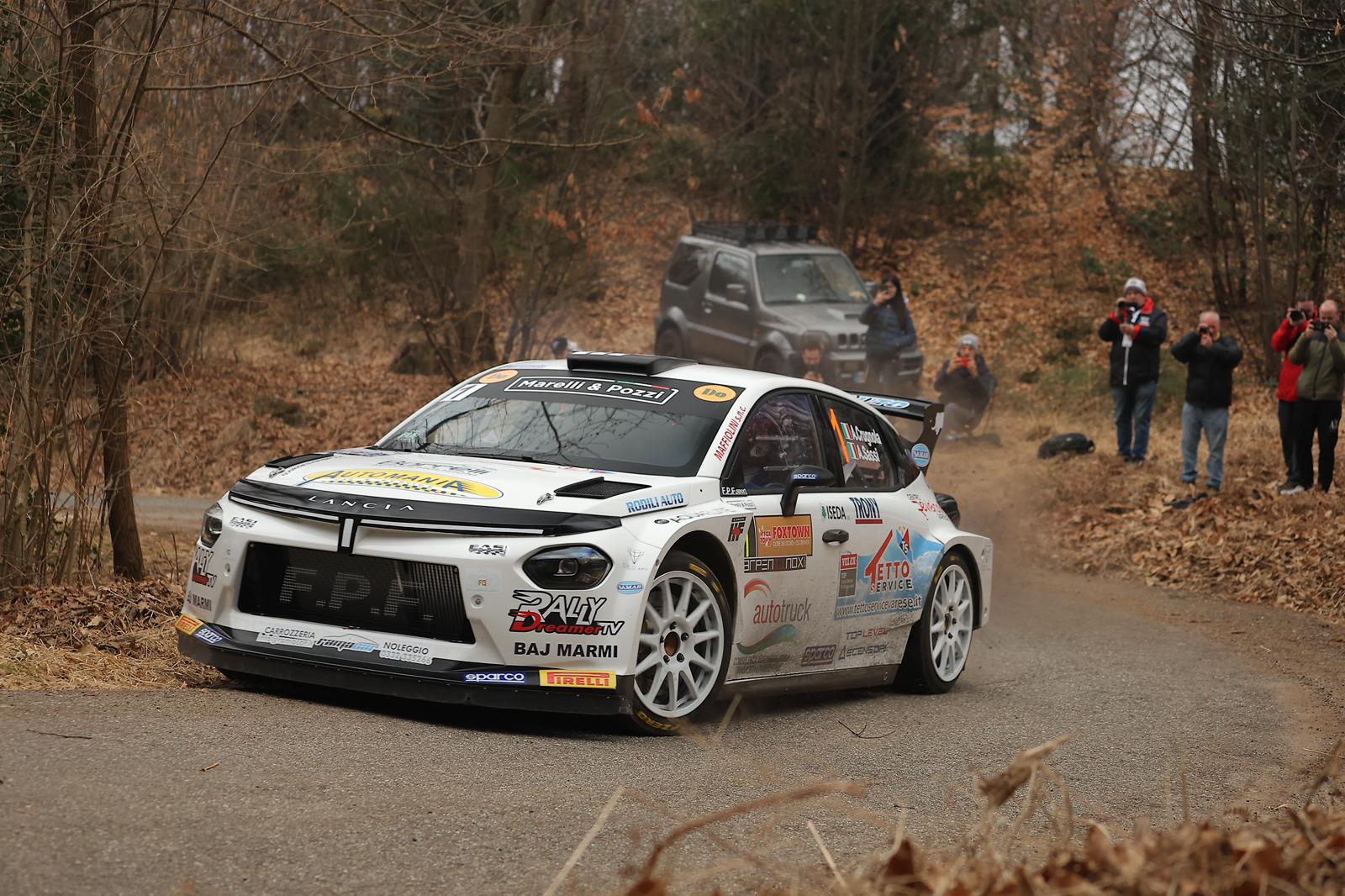 Rally dei Laghi: dopo cinque prove è sempre un monologo di Crugnola