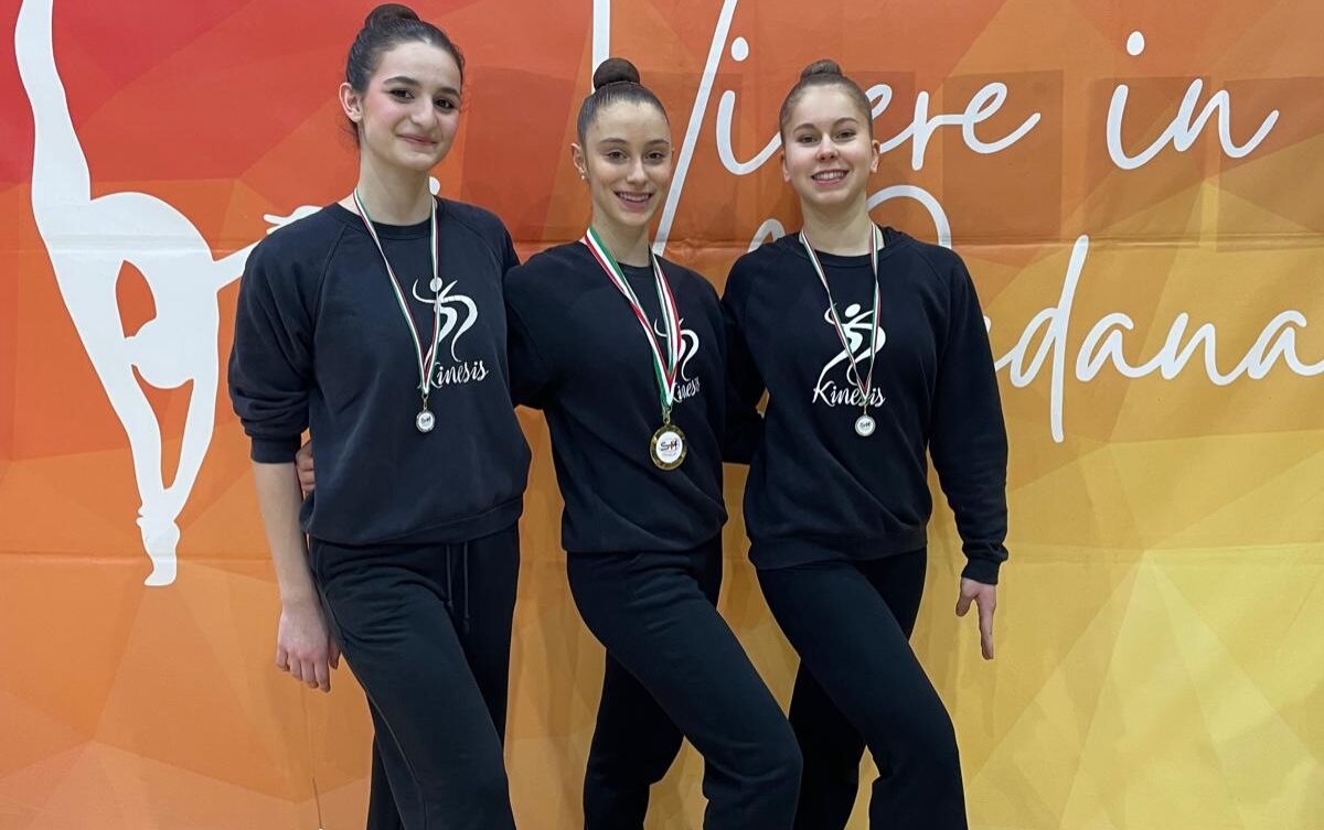 Ritmica Kinesis, un marzo da protagonista tra podi e pass tricolori