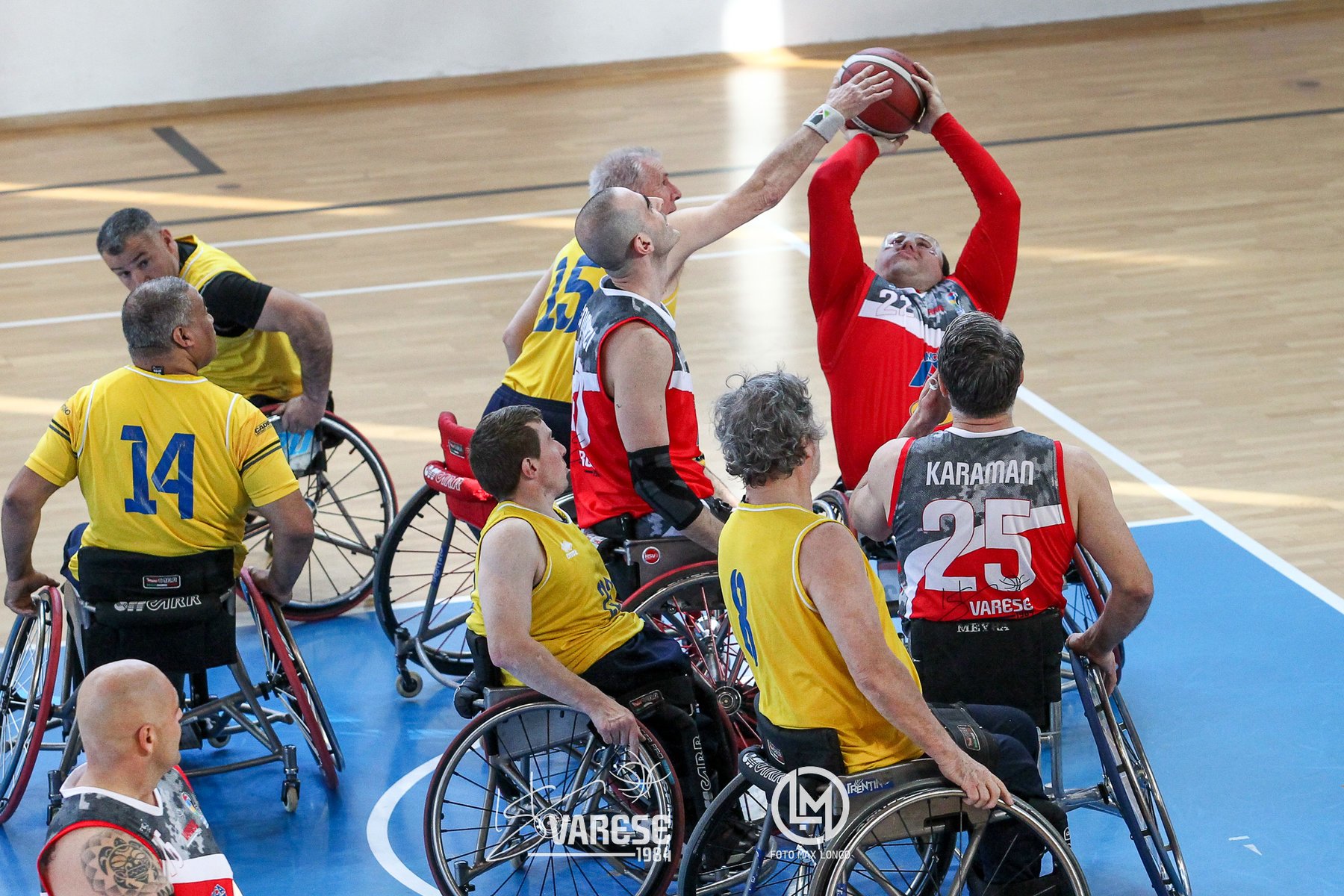 Basket in carrozzina – Vittoria senza storia per l’AMCA Elevatori, 18-87 contro l’Albatros Trento