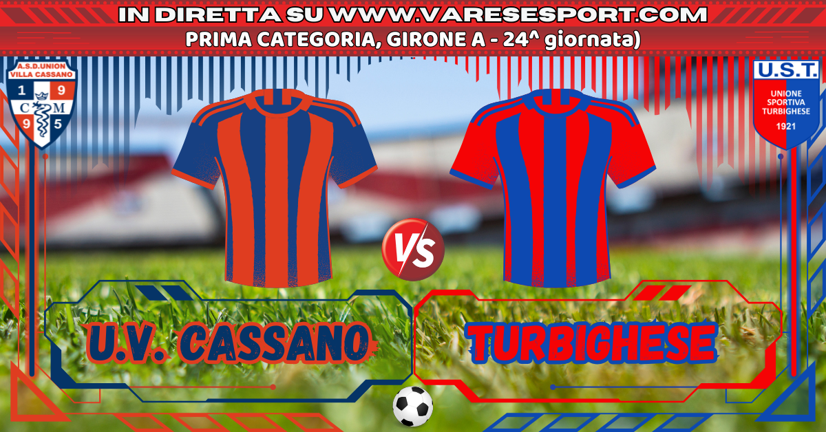 Union Villa Cassano-Turbighese diretta testuale