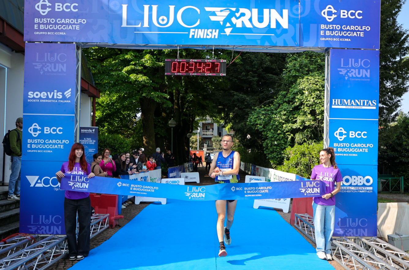 Liuc Run, un grande successo: 1300 partecipanti. Trionfa Michele Belluschi
