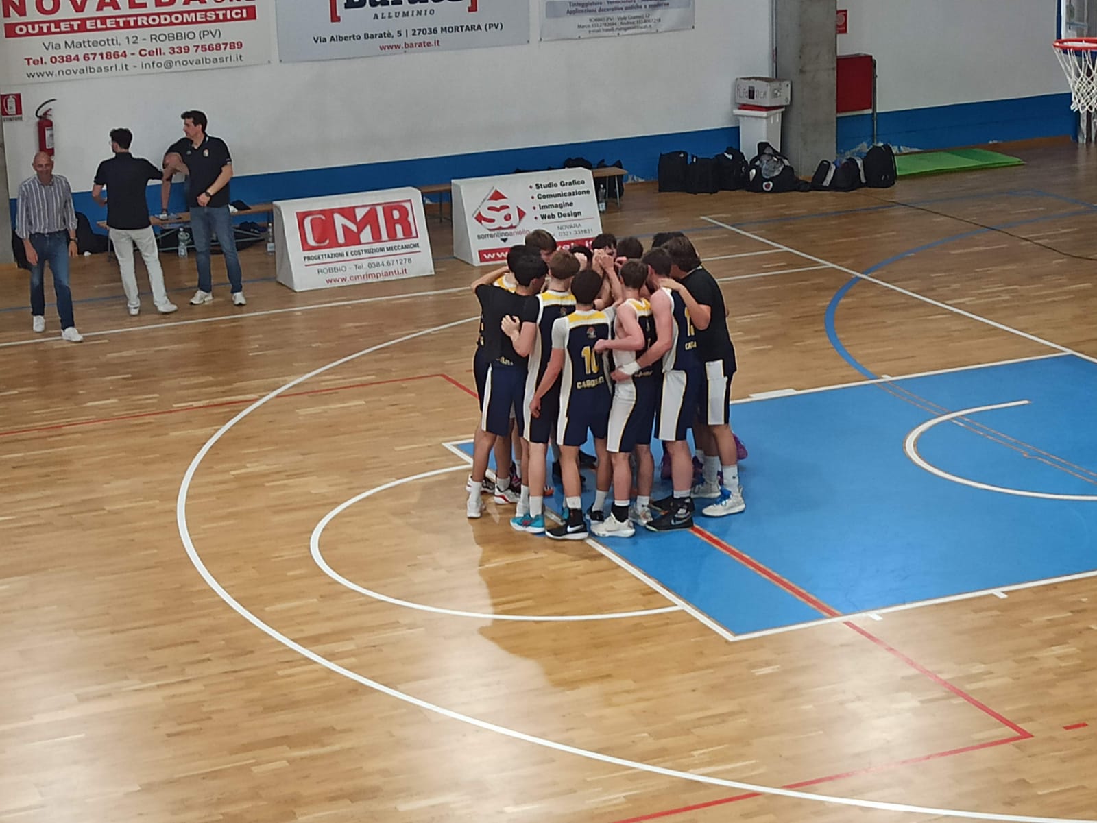 Serie C – E’ festa grande per il Basket Casorate Sempione: Robbio ko 60-73 e salvezza conquistata