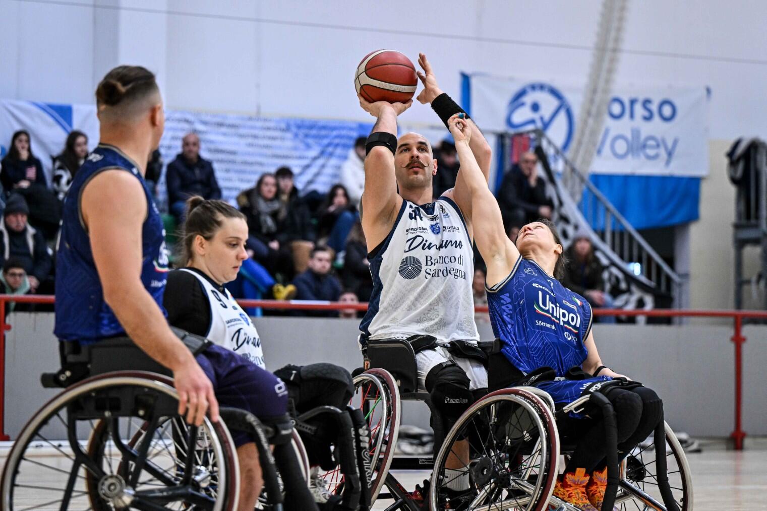 Basket in carrozzina – La Dinamo vince la stagione regolare, in B Varese, in finale
